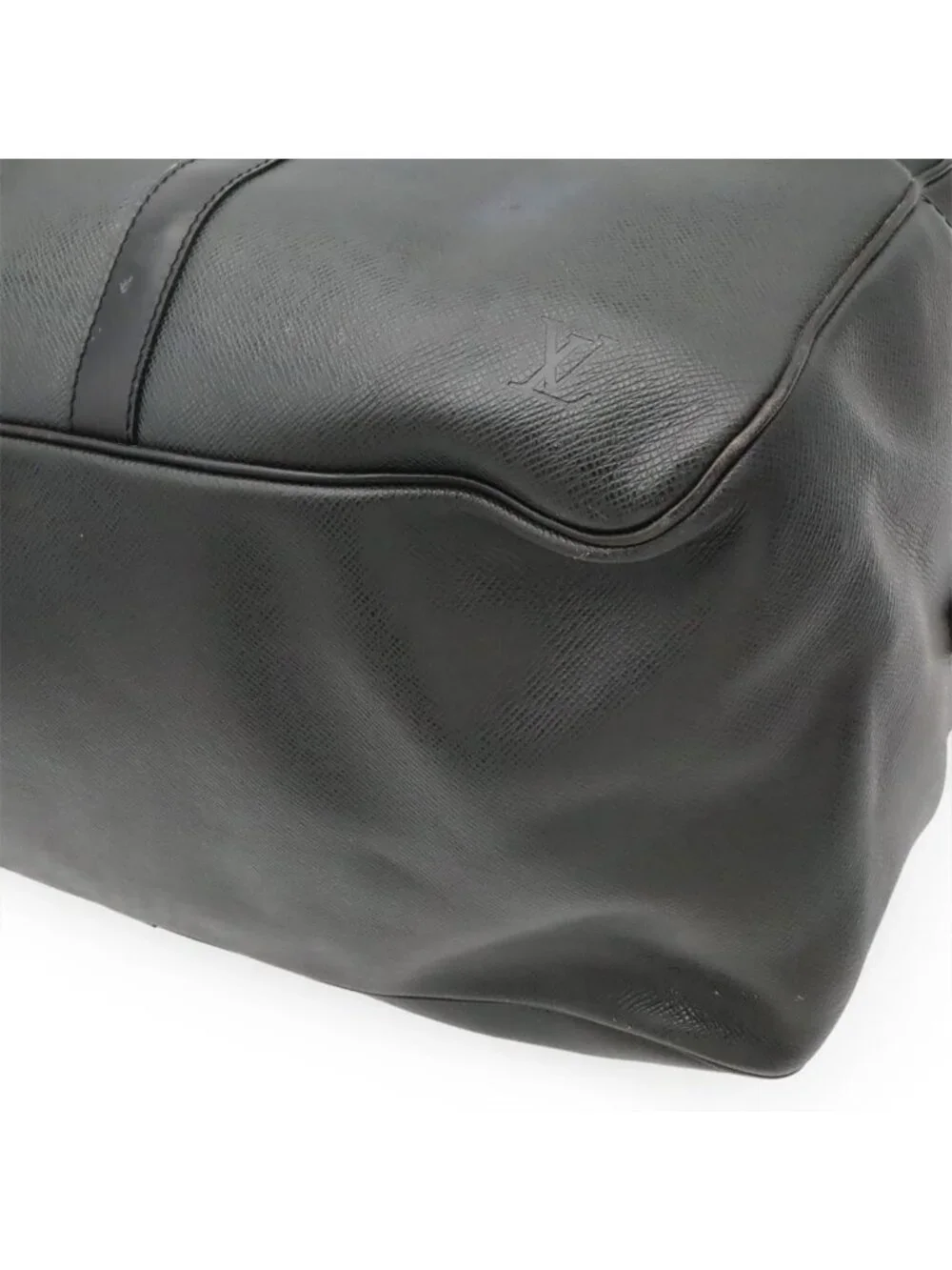 Louis Vuitton Taiga Kendal PM Boston Bag Purse 2-Way Ardoise Black